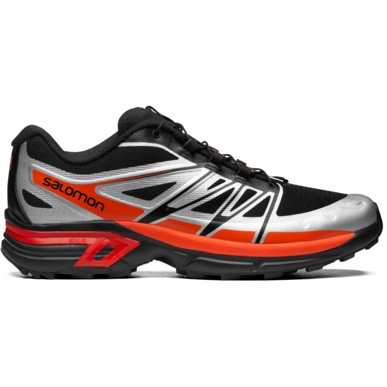 Black / Silver / Orange Salomon Xt-wings 2 Men\'s Sneakers | IE WR2536